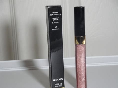 chanel levres scintillantes glossimer 19 blizzard|Chanel Levres Scintillantes Glossimer • Lipgloss Review.